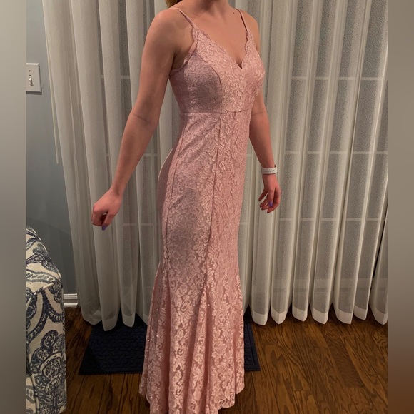 Dresses & Skirts - Light pink prom dress- never worn, bought for prom before COVID hit